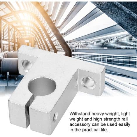 Set med 4 SK12 aluminiumfästen för 12 mm axlar