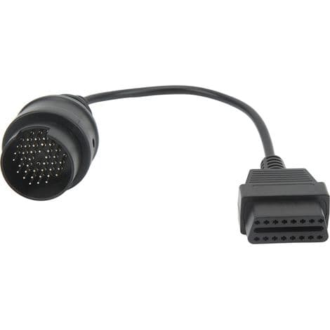 OBD2 38-bens diagnostisk adapter til Mercedes, kraftigt ABS-kabel, 28 cm, Plug-and-Play til læsning af fejlkoder