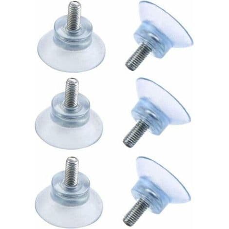 Imukupit Ø 30 mm M6x15mm kierteellä, 6 kpl