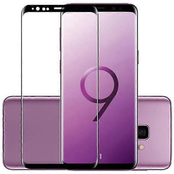 Samsung Galaxy S9 Plus - Heltäckande Härdat Glas med Lim