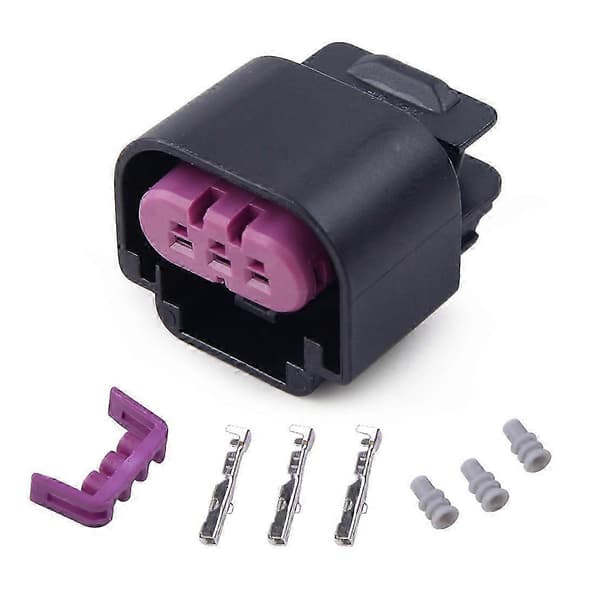 beler 5 stk. Ethanol Flex Fuel Sensor Stik Ledningsnet Pigtail Sele Body Kit 13577394 Passer til GM E85 Tilbehør