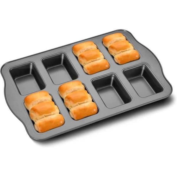 Bakform - Minikaka - Non-stick - Högkvalitativt stål - 8 hål