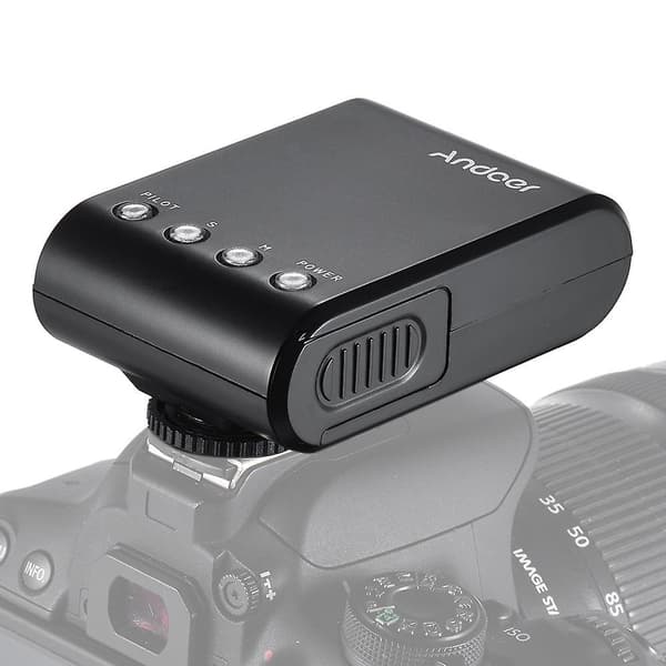 Andoer WS-25 Profesjonell Bærbar Mini Digital Slave Blits Speedlite On-Camera Blits med Universal