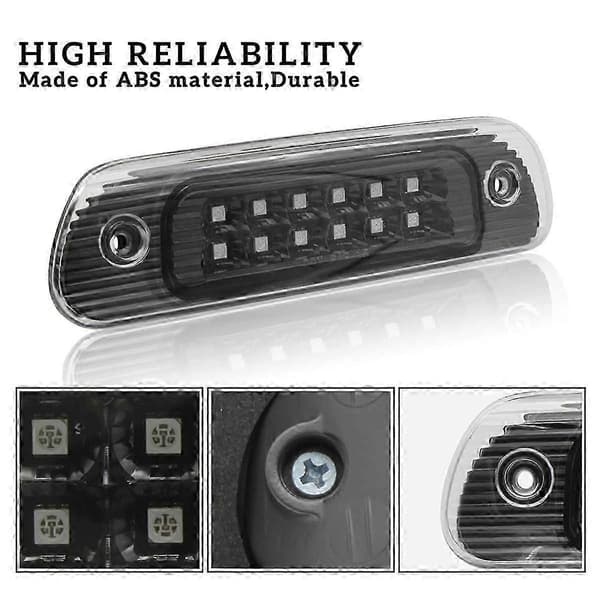 Til 1999-2004 Led 3. Bremselys Højmonteret Stoplys, Klar-Yogu