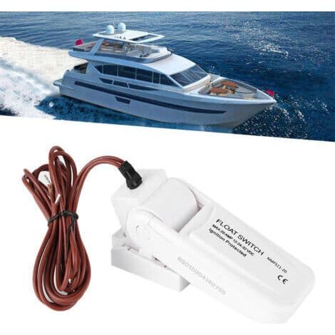 Automatisk länspump för båtar, flottörbrytare, skyddad tändning för elektriska vattenpumpar