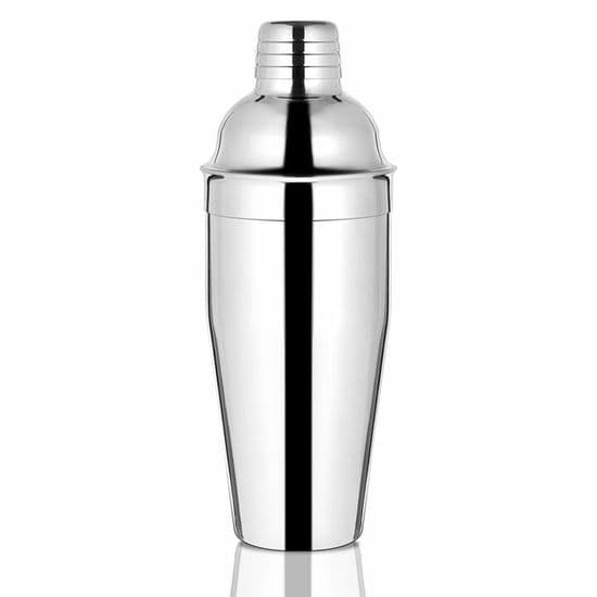 Cocktail shaker - Martini - 24 oz - Ruostumaton teräs - Sisäänrakennettu siivilä - Helppo puhdistaa