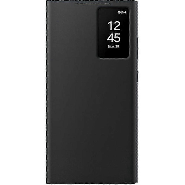 Sort Smart View Wallet Case til Galaxy S24 Ultra