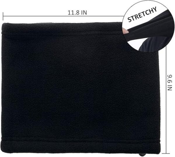 Unisex Vinter Utendørs Termisk Halsvarmer i Fleece for Menn og Kvinner