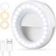 Selfie-ringlys, USB genopladeligt selfie-ringlys, 48 LED-fyldlys, Selfie-blitz til iPhone, Smartphone, Samsung og kamera