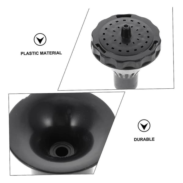 Fontänpump Munstycksset Vattensprayhuvuden Damm Dränkbar Pump Pool Multifunktionellt Munstycke L