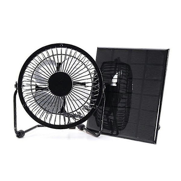 Mini 5w solpanel bærbar varmeafledningsventilator fotovoltaisk solpanel ft