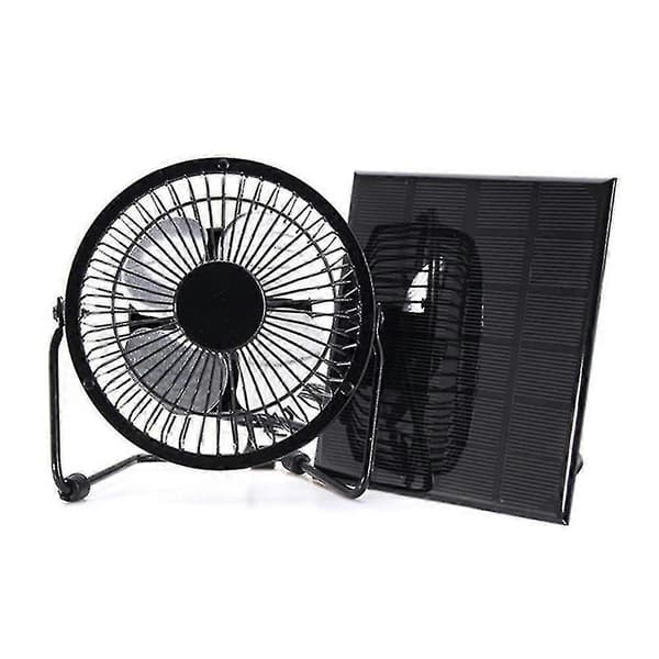 Mini 5w Solpanel Portabel Värmeavledningsfläkt Fotovoltaisk Solpanel ft