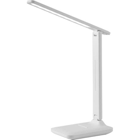 LED leselampe med øyebeskyttelse, USB-bordlampe for soverom og studie, 10W 5V/1A