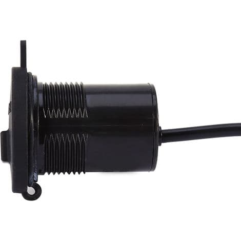 Vandtæt 12V USB-stik til motorcykel, telefonoplader, motorcykelbatteri strømport.
