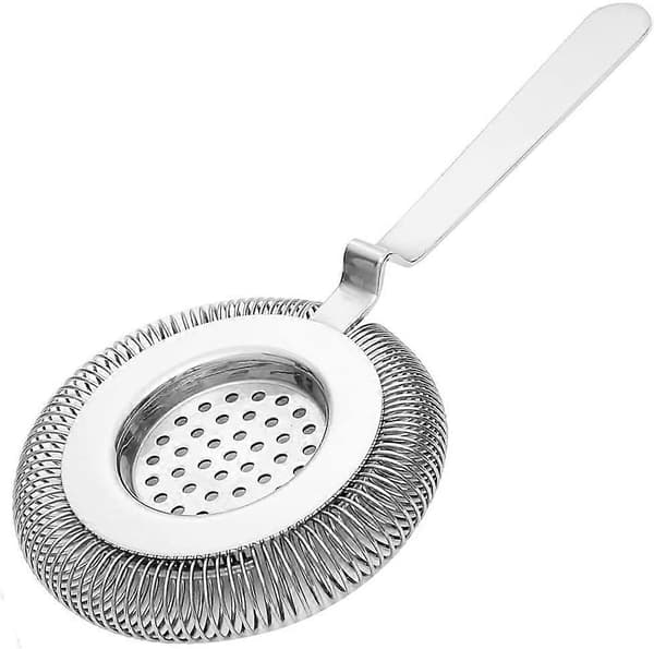 Rund Cocktailsil - Professionell Hawthorne-sil i rostfritt stål
