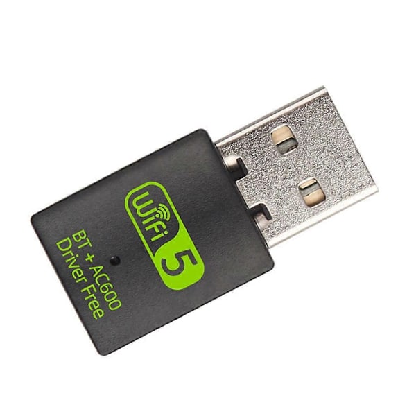 WiFi-adapter Dual Band Nätverkskort Mini för PC Laptop Nätverksverktyg