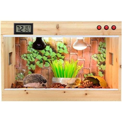 Svart digitalt hygrometer for innendørs klimakontroll, mini, LCD
