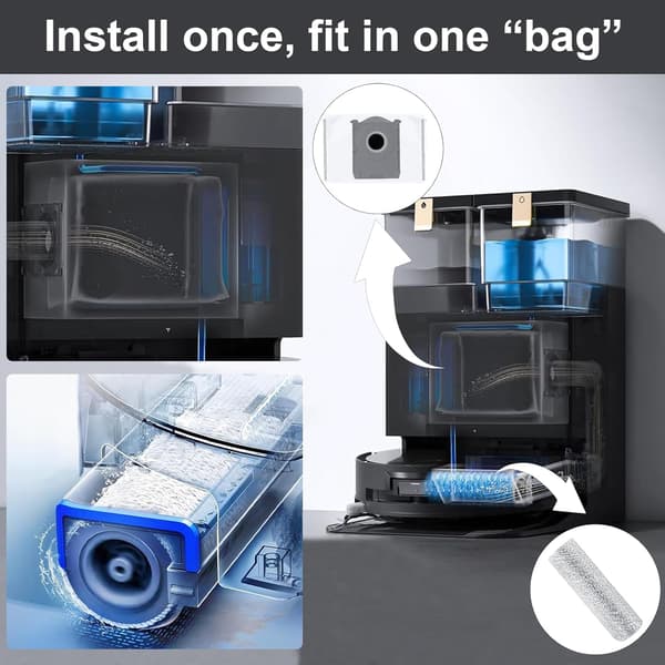 Ecovacs Deebot X8 Pro Omni/X8 Omni tillbehörssats