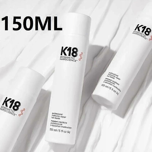 150ml K18 Leave-in Molecular Repair Hårmask Skadereparation Mjukt Hår Djupverkande