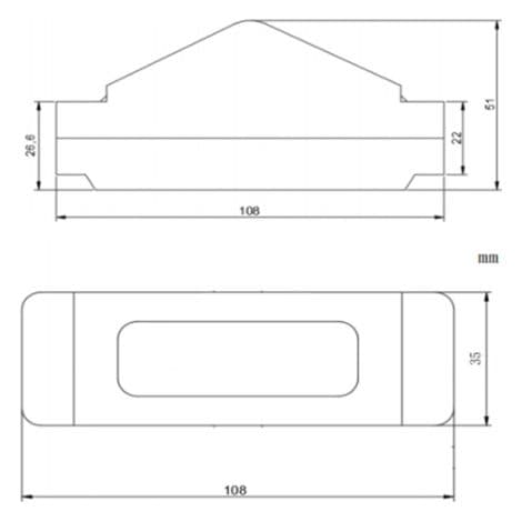 IP65 Knapp Inline Ledningsbryter Vanntett Svart På/Av-bryter 30A 220V