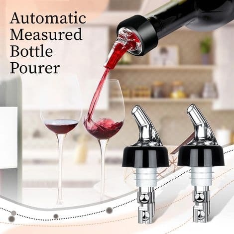Automatisk flaskdispenser - Snabb dispenser för sprit, vinblandare - 30 ml (4-pack)