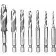 Gevindborebit - PZCC - PZCC - HSS M3–M12 - 7 dele - 1/4\" sekskantet skaft