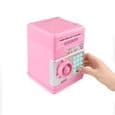 Elektronisk pengeboks - ZGEER - Mini Automatisk - Stor Kapacitet - Pink - Barn