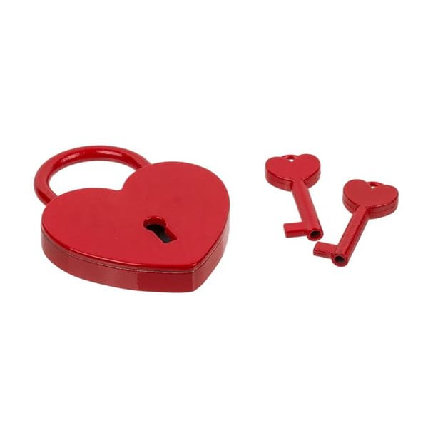 Hjerteformet hengelås - Lock Heart