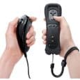 BO Sort Wiimote Controller - Wii Nunchuk - Kompatibel…