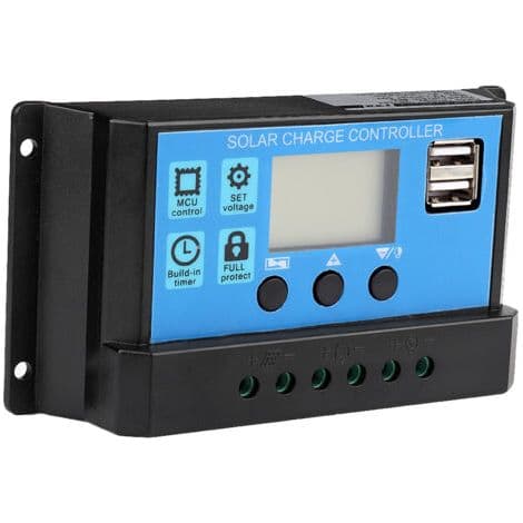 40A 12V 24V Automatisk Solar Opladningscontroller, PWM Controller (40A)