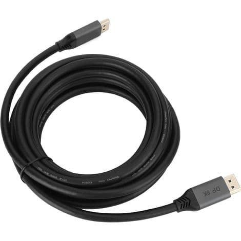 8K hann til hann DP-kabel 5M universell kompatibilitet høy ytelse