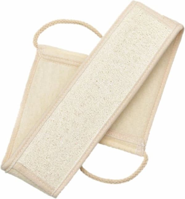 Exfolierande ryggsvamp, 70 cm, för bad och dusch