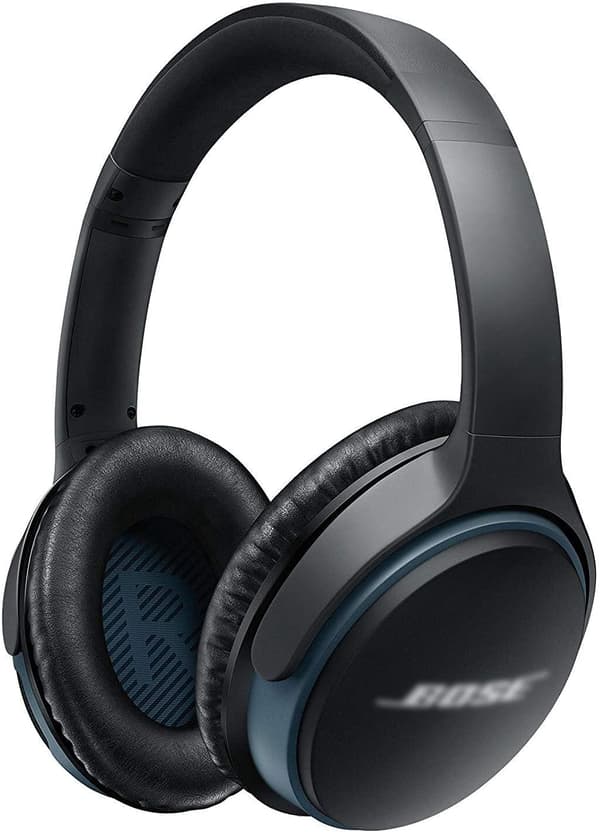 Ørepuder af høj kvalitet til Bose QC 35/25/15 hovedtelefoner 1 par Sort+Blå