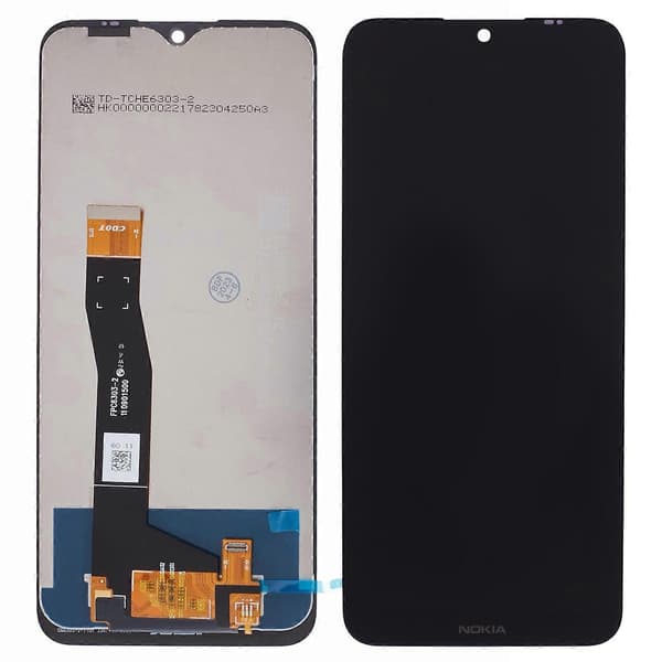 Til Nokia C110 Grade B LCD-skærm og digitizer-samling reservedel