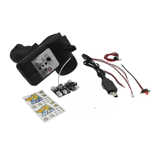 2.4G Sender Fuld Skala Elektronik Til WPL D12 1/10 RC Bil Tilbehør