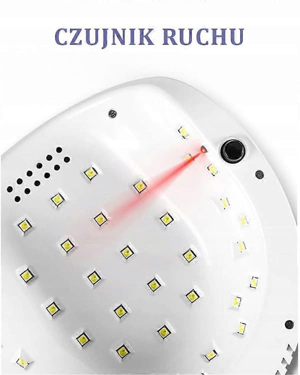 Led+uv Lampe Uv Lampe Til Negle 86w Hvid
