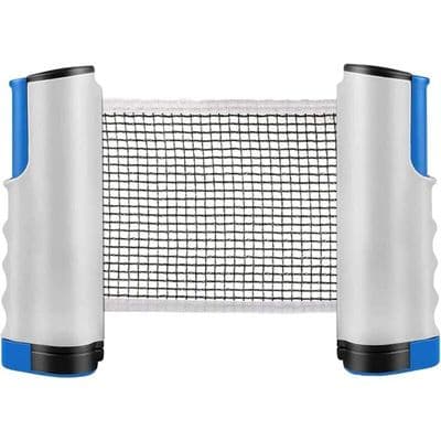 Infällbart Pingisnät, Bärbart Stativ, Justerbar Längd 190cm