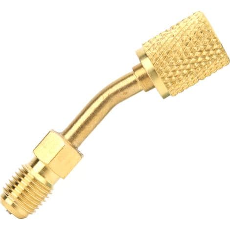 R410A SAE Han 1/4\" til SAE Hun 5/16\" Adapter til AD87-45 Split System Vakuumpumpe