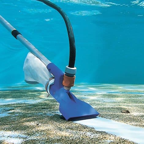 Kraftigt poolnet til blade og snavs, ideelt til spabade og akvarier, opsamlingspose til damssnavs.