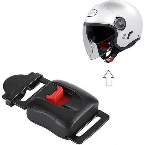 Motorcykelhjelmspænde (pakke med 5) - Quick-release hageremstilbehør - Side quick-release spænde
