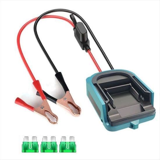 Bilstartadapter för 18V Li-Ion-batteri för Makita startkablar och startkablar