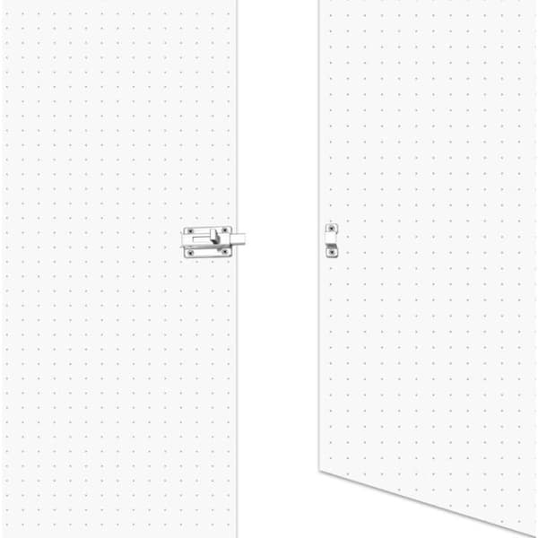 Rustfrit Stål 3\" Låse/Slåer, Snap-on Skydedørslås, Nem Installation