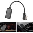Bluetooth 5.0 Auxiliary Adapter, Musikgrænsefladeadapter, Bluetooth-lydkabel til biler, Velegnet til AMI, MMI og MDI
