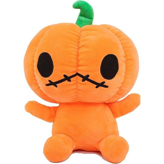 Halloween pumpaplysch, orange Halloween pumpaplysch, söt festlig pumpakudde