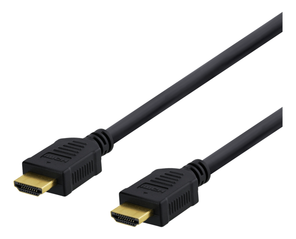 Nopea Premium HDMI -kaapeli, 1,5 m, Ethernet, 4K UHD, musta