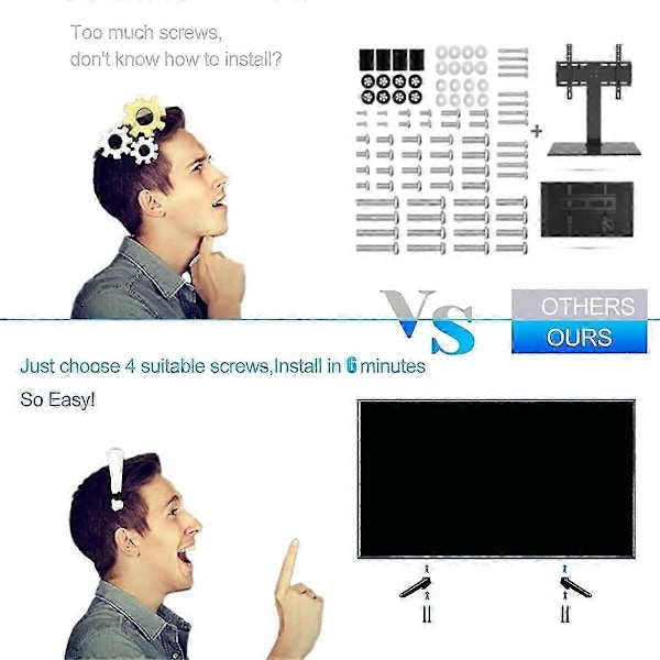 Stativ för TV-stativben, TV-stativ för TV-ben Stativben för TV