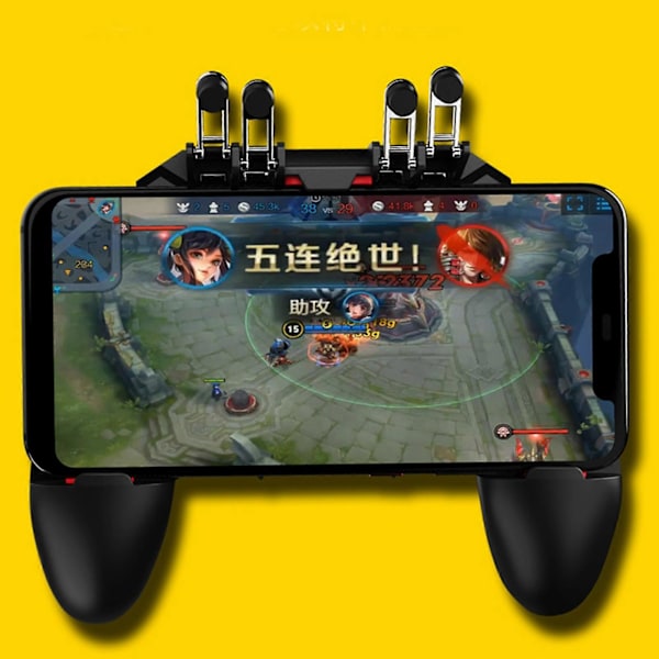 AK66 Spelkontroll Utsökt Flexibel Flip-Knapp Design Universell Telefonjoystick för Smartphones