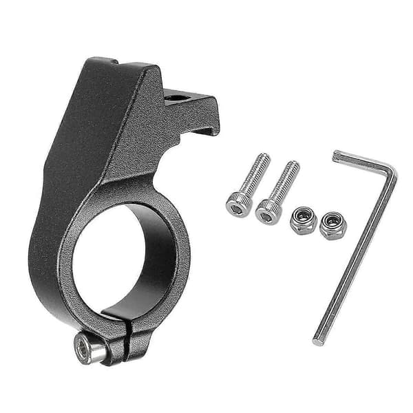 Elektrisk scooter display aluminium fastgørelsesbeslag til 22 mm diameter styr displaydele sort