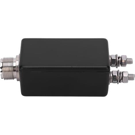 Mini Balun 1:1 til HF-antenner, ideel til udendørs QRP-stationer og møbler.