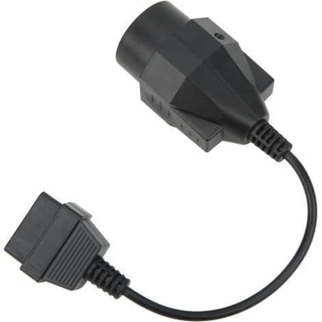 OBD II 20-bens til OBD2 adapterkabel, rundt kabel til diagnostisk scanner værktøj